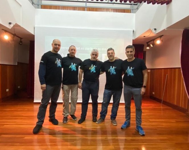 Los Bicigrinos llegan a Santiago